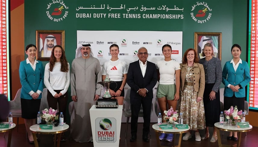 قرعة "سوق دبي الحرة للتنس" تمنح المصنفات الـ8 إعفاءً من الدور الأول