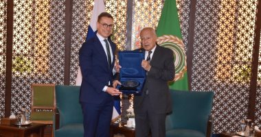 أبو الغيط يستقبل الرئيس الفنلندي بالجامعة العربية ويبحثان تطورات المنطقة