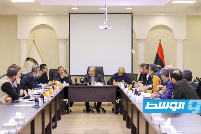 بلدية مصراتة: الاتفاق على آلية لتعويض المتضررين من مشروع المرافق بزاوية المحجوب