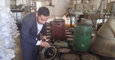 ضبط مصنع طحينة غير مرخص فى المنوفية