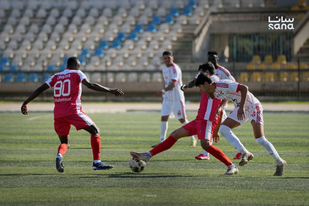 أهلي حلب يتصدر الدوري الممتاز لكرة القدم بفوزه على أمية في الجولة التاسعة