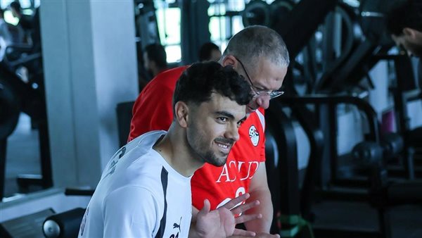 منتخب مصر يتدرب صباحا في "الجيم" استعدادا لودية روسيا (صور)