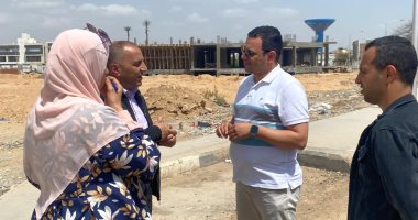 رئيس جهاز مدينة السادات يتابع مشروعات المرافق والبنية التحتية
