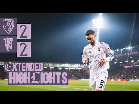 Level On The South Coast | Bournemouth v Man Utd