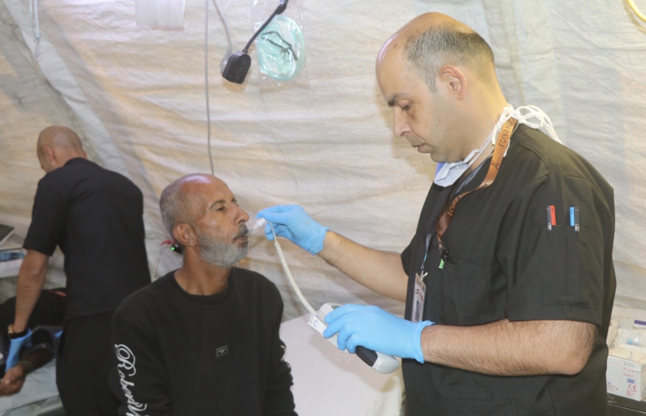 المستشفى الميداني الأردني جنوب غزة 10يستقبل 8979 مراجعاً منذ بدء عمله