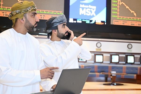 مؤشر بورصة مسقط يغلق منخفضًا بنسبة 0.07 بالمائة