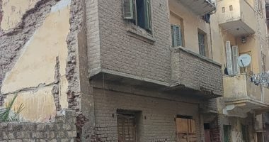 انهيار جزء من عقار آيل للسقوط بدمنهور دون حدوث إصابات
