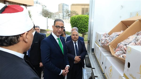 4 أطنان لحوم تصل الجيزة لدعم الأسر الأولى بالرعاية ضمن صكوك الإطعام