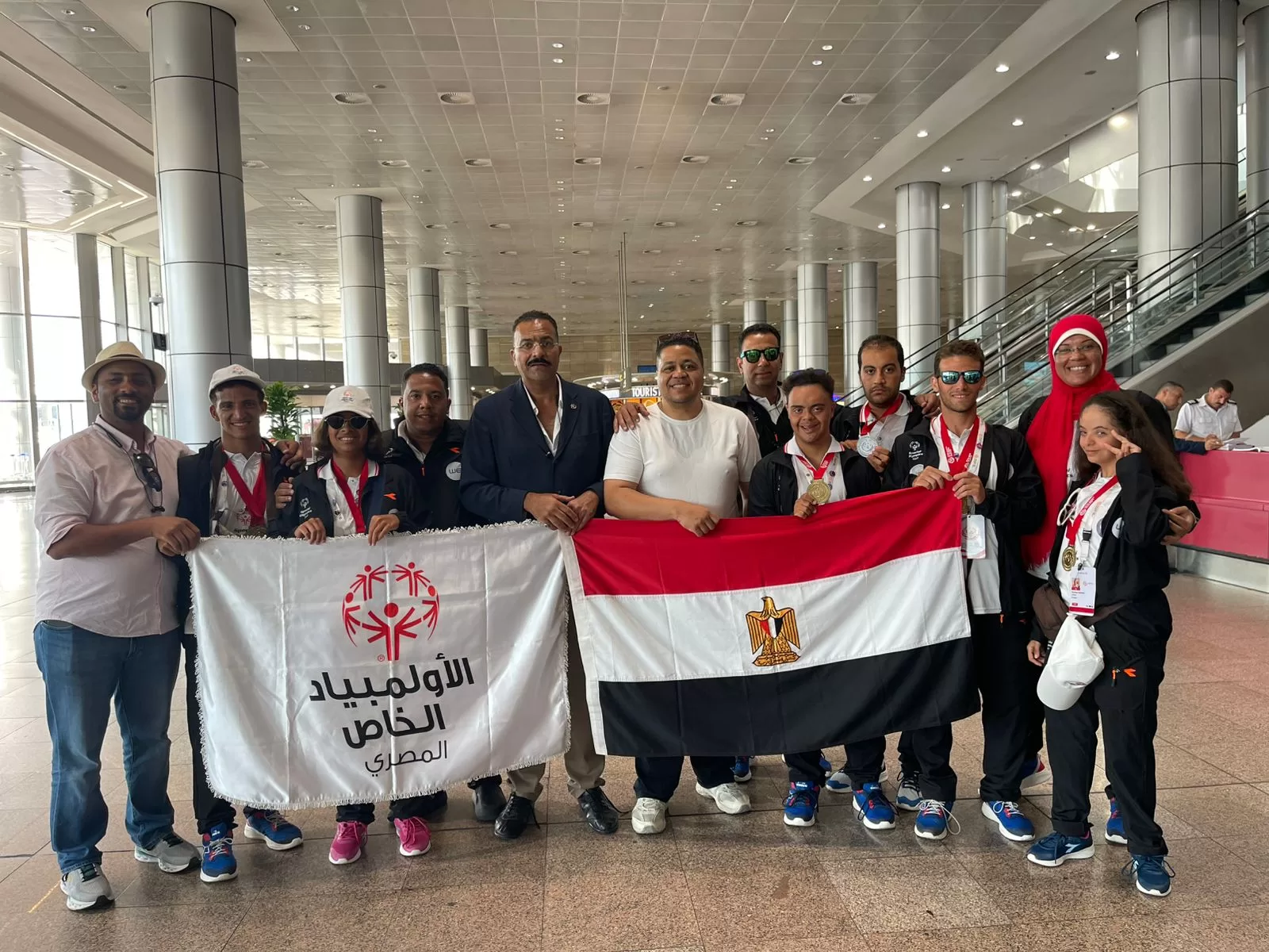 مايا مرسي تهنئ أبطال الأولمبياد الخاص المصري بعد حصد 8 ميداليات بتونس