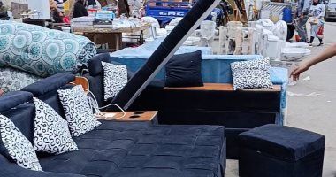 سوق الجمعة بالإسكندرية.. غرفة نوم بـ10 آلاف جنيه جديدة ومستعملة 2000