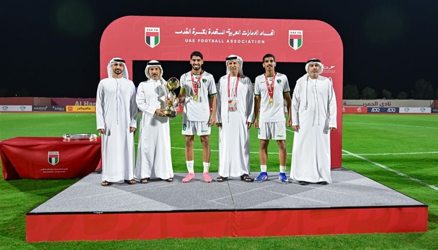 نادي الإمارات بطلاً لكأس الدولة تحت 21 عاماً لكرة القدم