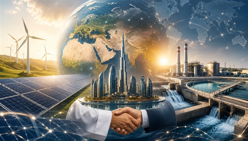 حقول الطاقة والمياه.. رهان الإمارات على سوق عالمية بتريليونات الدولارات
