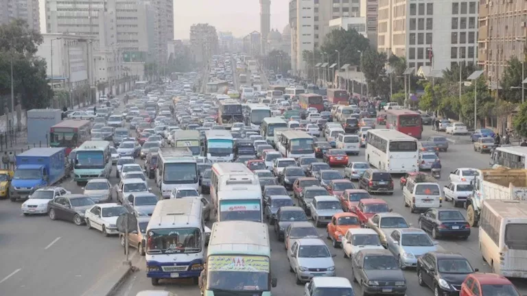خريطة الكثافات والطرق البديلة بالقاهرة والجيزة