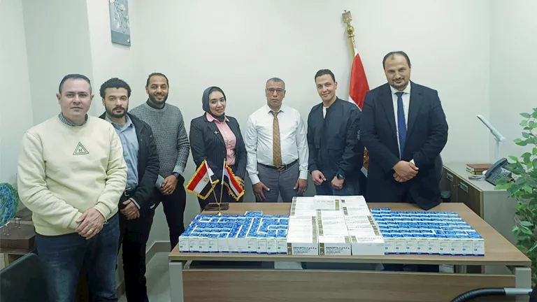 إحباط تهريب 329 علبة دواء بمطار الإسكندرية