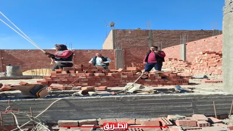 إزالة تعديات على مساحة 3 أفدنة و1541 متراً بنجع حمادي وقفط بقنا