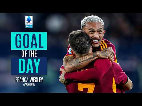 GOAL OF THE DAY | Wesley’s Goal in Slow Motion | Roma-Juventus