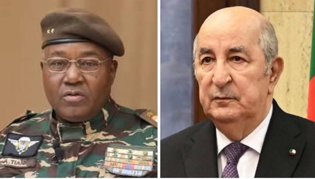 رئيس جمهورية النيجر عبد الرحمان تياني يقوم بزيارة أخوة وعمل إلى الجزائر