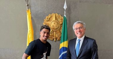 سفير البرازيل بالقاهرة يستقبل خوان بيزيرا ويشيد بدوره في تعزيز العلاقات مع مصر