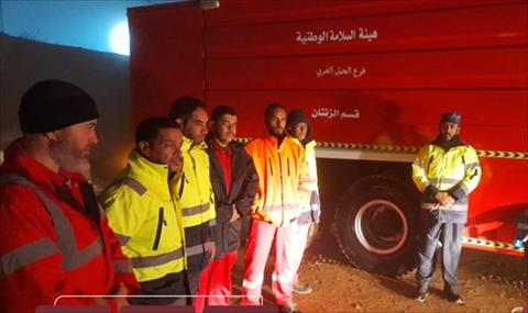 «السلامة الوطنية» تشكل غرفة طوارئ للتعامل مع حريق خط نفط حقل الشرارة