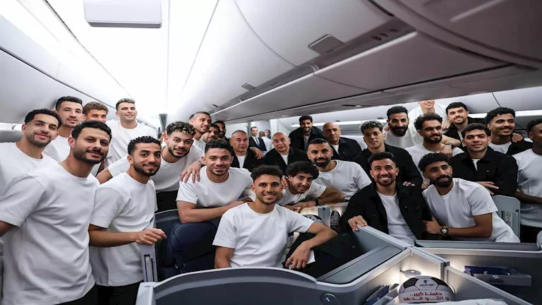 بعثة منتخب مصر تغادر إلى أمريكا استعدادا للمشاركة في كأس العالم