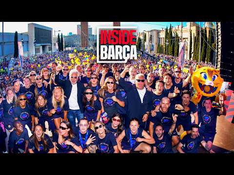 INSIDE VIEW | THE CHAMPIONS LEAGUE CELEBRATION IN BARCELONA 🏆