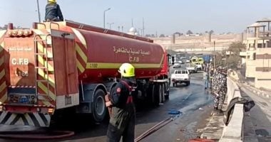 المعاينة تكشف تفحم محتويات مخزن بالطابق الأرضى داخل عقار بالجيزة