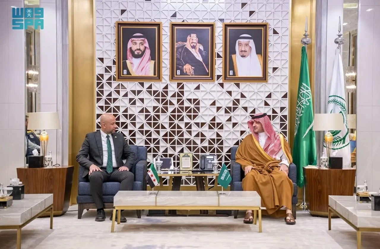 وزير الداخلية يستقبل وزير الطوارئ وإدارة الكوارث بالجمهورية العربية السورية