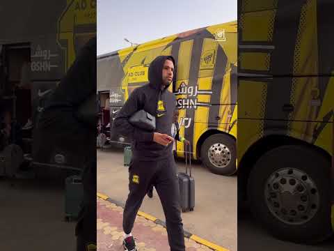 وصول النمور الى ملعب اللقاء #الاتحاد_التعاون