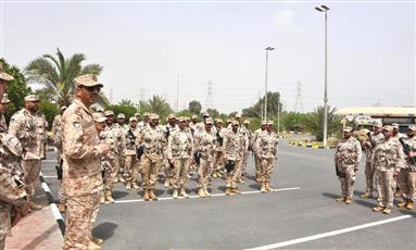 «رئيس الأركان» يزور عددا من المواقع العسكرية بمناسبة عيد الفطر السعيد