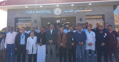 محافظ جنوب سيناء يتفقد منفذ طابا وعدد من المشروعات الخدمية
