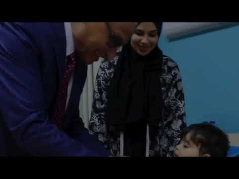محافظ شمال سيناء يزور الجرحى والمصابين الفلسطينيين بمستشفى العريش العام