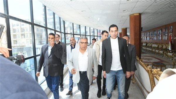 محافظ الدقهلية يستقبل وزير الرياضة لافتتاح وتفقد عدد من المشروعات