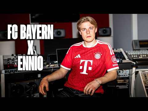 Munich's very own artist Ennio presents the brand new FC Bayern kit for 2026/27! 🔴⚪️🔥