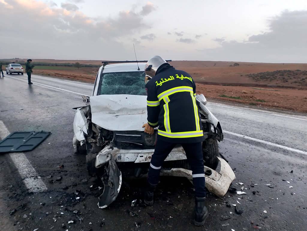 حوادث المرور : وفاة 3 أشخاص وإصابة 209 آخرين خلال ال24 ساعة الأخيرة