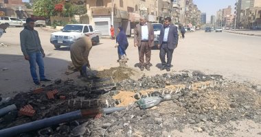 تنفيذ خطة إنشاء بلاعات الأمطار وتحسين تصريف المياه فى بنى سويف