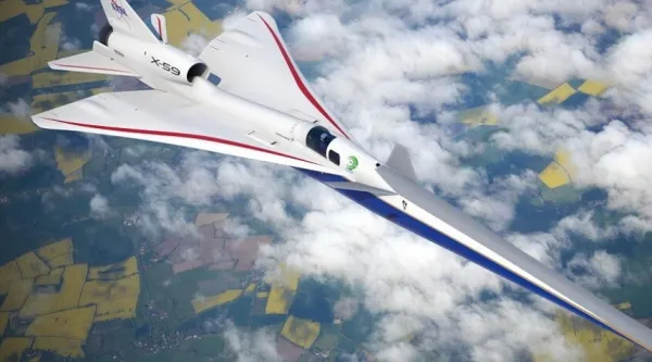 لأول مرة .. ناسا تختبر الطائرة X-59 الهادئة بسرعة تفوق الصوت