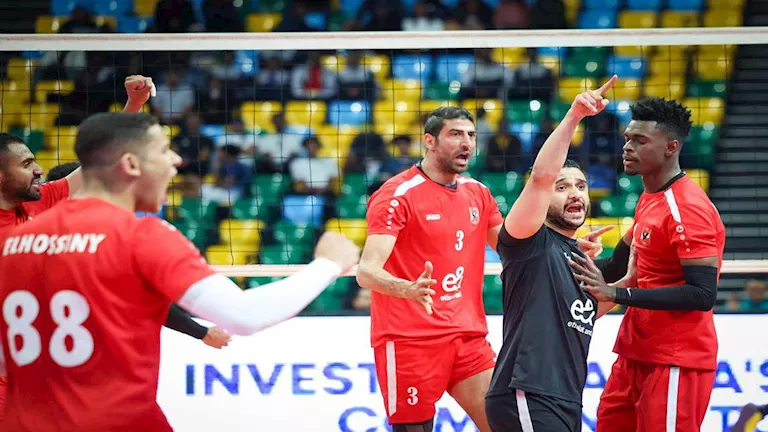 الأهلي يتوج ببطولة أفريقيا للكرة الطائرة بعد الفوز على البوليس الرواند