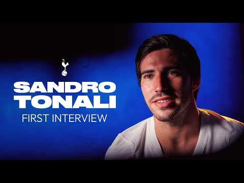 Sandro Tonali's first interview as a Spurs player 💬