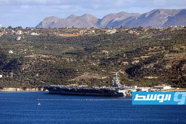 حاملة الطائرات «جيرالد آر فورد» تصل إلى القاعدة الأميركية في كريت وتتوجه إلى الشرق الأوسط