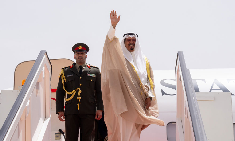 ممثل سمو أمير البلاد سمو رئيس مجلس الوزراء يتوجه إلى اليونان لترؤس وفد دولة الكويت في القمة الأوروبية الخليجية الجيوسياسية والاستثمارية الأولى