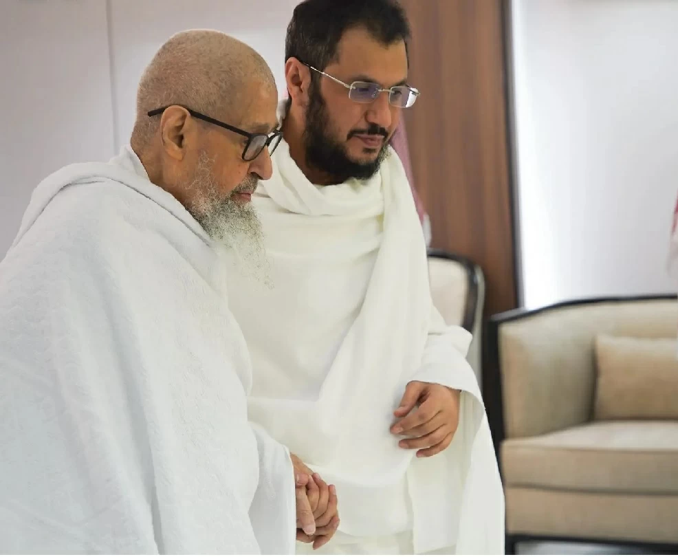 مفتي عام المملكة يصل إلى مشعر منى