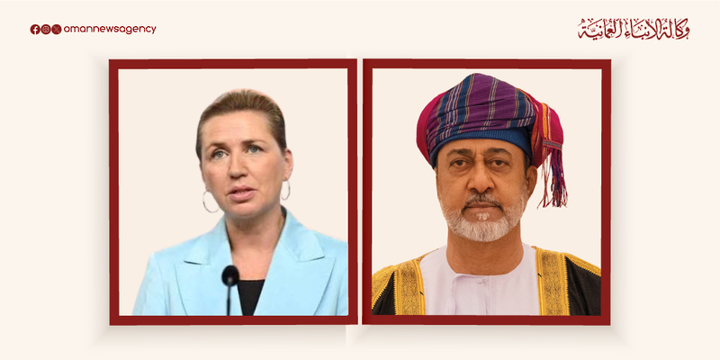 جلالة السلطان يهنئ رئيسة وزراء الدنمارك بمناسبة إعادة انتخابها
