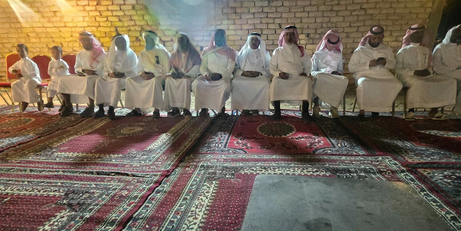 آل الصقير وآل أبو حسين يتلقون التعازي في فقيدتهم
