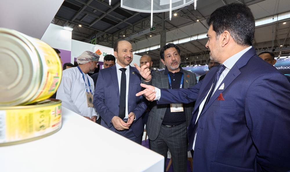 سلطنة عُمان تبدأ مشاركتها في معرض المأكولات البحرية العالمي في برشلونة