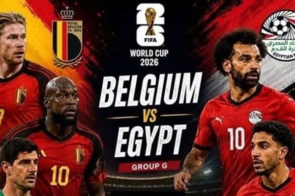 مشاهدة البث المباشر لمباراة مصر وبلجيكا لايف الشوط الثاني (بث مباشر)