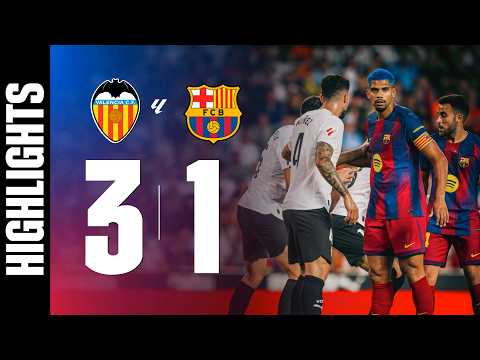 VALENCIA 3 vs 1 FC BARCELONA