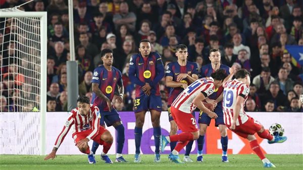 أتلتيكو مدريد يقسو على برشلونة بثنائية في ذهاب ربع نهائي دوري أبطال أوروبا