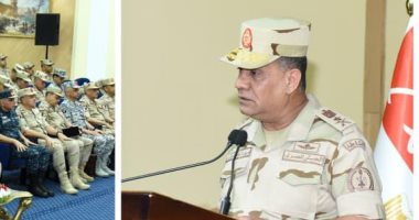 الفريق أشرف سالم زاهر يلتقى عدداً من مقاتلى المنطقة الجنوبية العسكرية