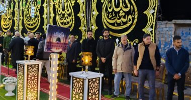 توافد أهالى البحيرة على عزاء والد السيناريست محمود حمدان