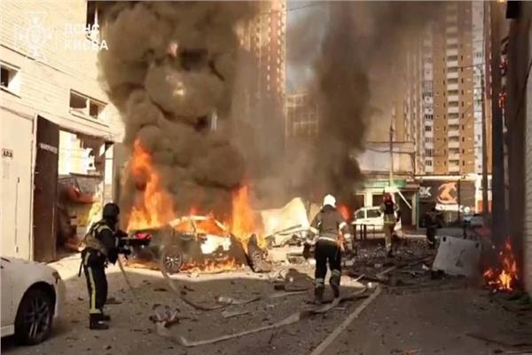 روسيا تنفذ ضربة واسعة على منشآت عسكرية أوكرانية